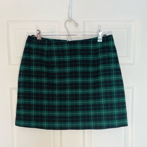 Plaid mini skirt - Picture 1 of 4